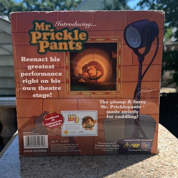 RARE Thinkway Toys Toy Story 3 Signature
Collection Mr. PricklePants Figure Doll - Picture 3 of 9